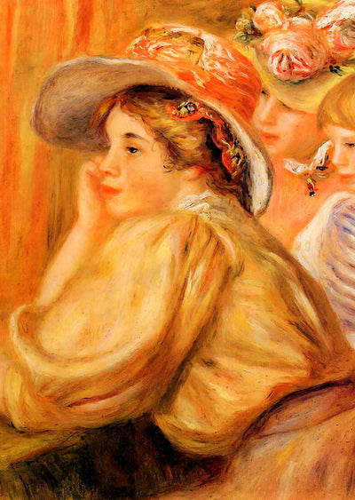Coco and Two Servants 1910 by Pierre-Auguste Renoir Fine Art Print (6 Sizes)