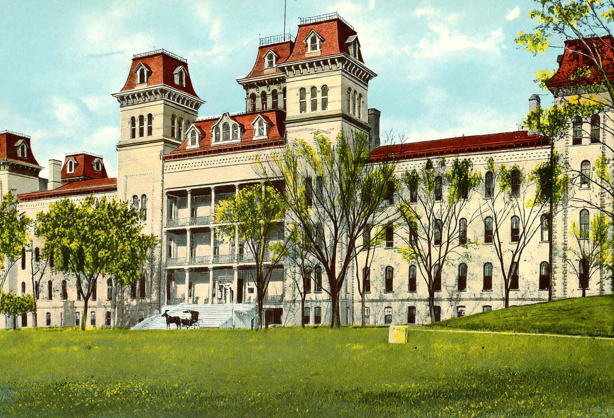 Deaf and Dumb Institution Columbus Ohio in 1906 Vintage Print (7 Sizes)