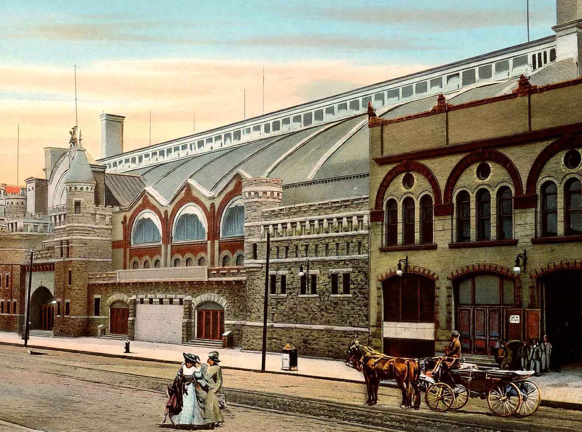 Coliseum Chicago in 1905 Vintage Print (7 Sizes) - Reproduction