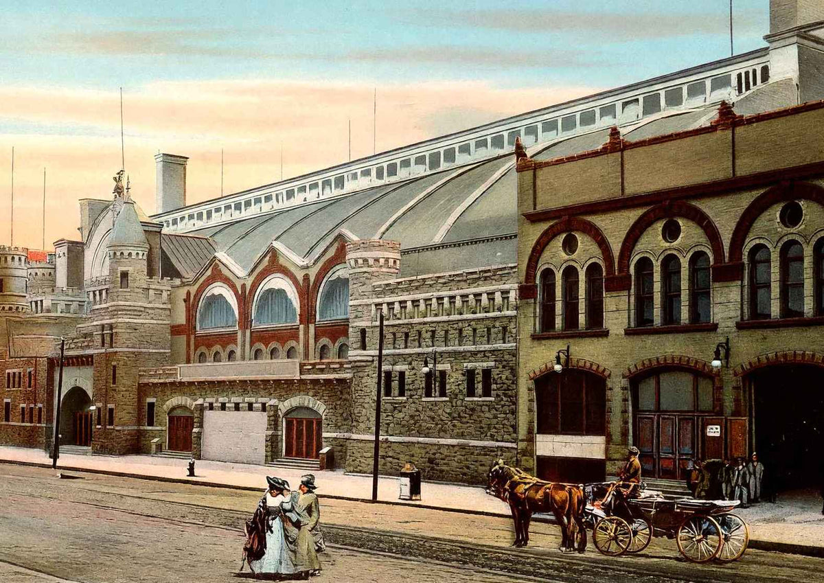 Coliseum Chicago in 1905 Vintage Print (7 Sizes) - Reproduction