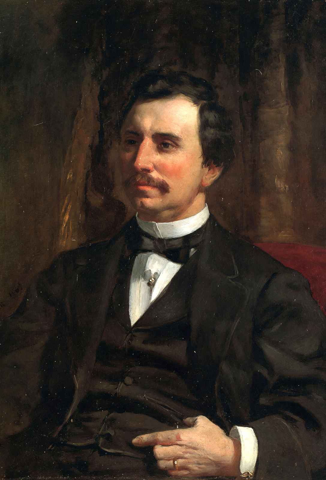 Colonel Barton Howard Jenks 1865 by Pierre-Auguste Renoir Art Print (6 Sizes)