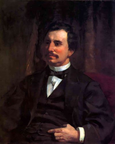 Colonel Barton Howard Jenks Painting by Pierre-Auguste Renoir 8x10" Art Print