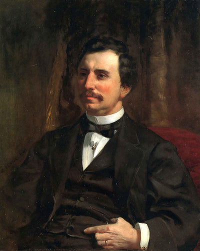Colonel Barton Howard Jenks painting by Pierre-Auguste Renoir (1865)