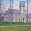 Colby College in Waterville in 1905 art print