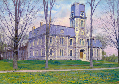 Colby College Waterville Maine in 1905 Art Print (7 Sizes) - Premium Quality