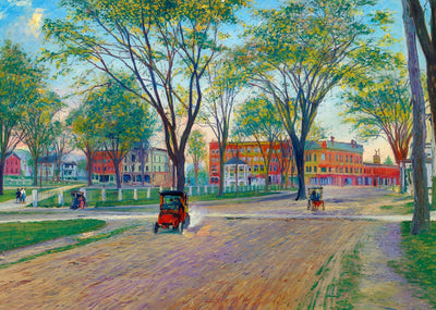 Colburn Park Lebanon NH in 1908 Art Print (7 Sizes) - Premium Quality