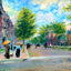 Commonwealth Avenue, Boston, Massachusetts in 1903 Art Print (7 Sizes)