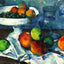 Compotier, Glass and Apples Fine Art Print 1880 by Paul Cezanne (6 Sizes)