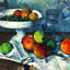 Compotier, Glass and Apples Fine Art Print 1880 by Paul Cezanne (6 Sizes)