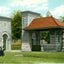 Convent Gate Mobile Alabama in 1906 Vintage Print (7 Sizes) - Premium Print