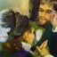Conversation 1879 Painting by Pierre-Auguste Renoir Art Print (6 Sizes)