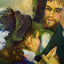 Conversation 1879 Painting by Pierre-Auguste Renoir Art Print (6 Sizes)