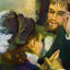 Conversation 1879 Painting by Pierre-Auguste Renoir Art Print (6 Sizes)