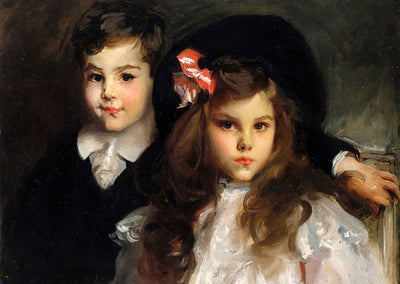 Conrad and Reine Ormand 1906 Painting by John Singer Sargent Art Print (6 Sizes)