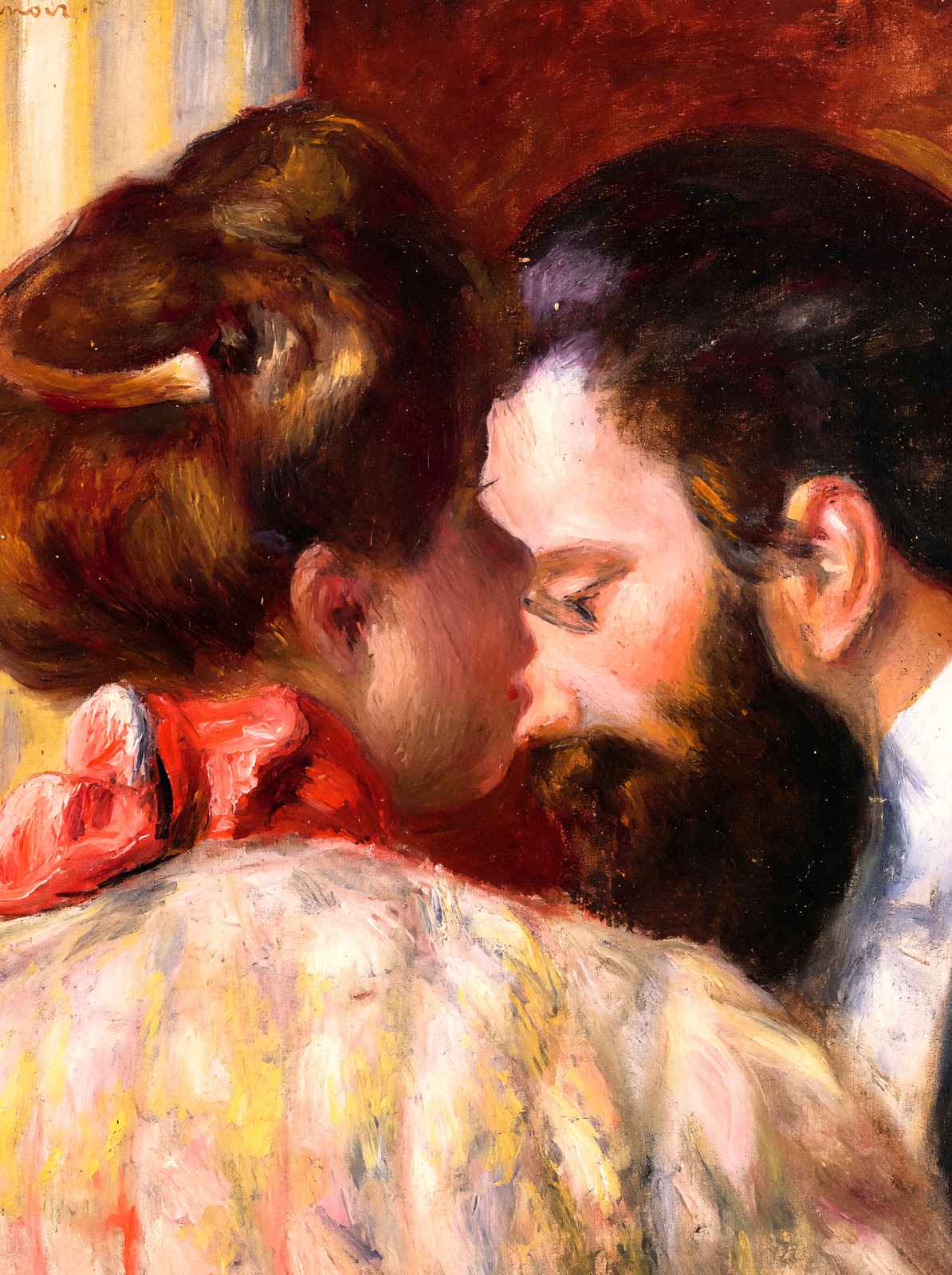 Confidence Fine Art Print 1897 Painting by Pierre-Auguste Renoir (6 Sizes)