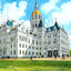 Connecticut State Capitol Hartford in 1906 Vintage Print (7 Sizes)