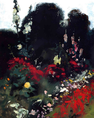 Corner of a Garden 1879 Painting by John Singer Sargent 8x10" Art Print