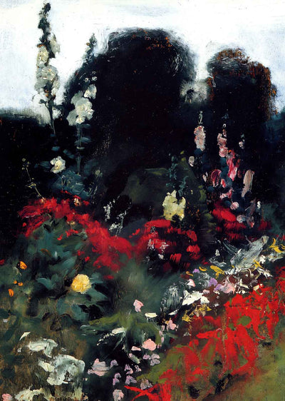 Corner of a Garden 1879 Painting by John Singer Sargent Art Print (6 Sizes)