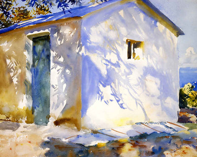 Corfu Lights and Shadows art print by John Singer Sargent (1909)