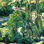Cote Du Galet, at Pontoise 1880 Painting by Paul Cezanne Art Print (6 Sizes)