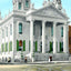 Court House Mobile Alabama in 1906 Vintage Print (7 Sizes) - Premium Print