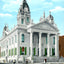 Court House in Mobile in 1906 vintage print