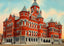 County Court House Dallas in 1906 Art Print (7 Sizes) - Archival Paper