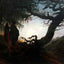 Couple Gazing at the Moon 1824 by Caspar David Friedrich Art Print (6 Sizes)