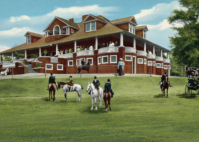 Country Club Summerville Augusta GA in 1905 Vintage Print (7 Sizes)