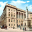 Court House Baltimore Vintage Print (7 Sizes) - Restored
