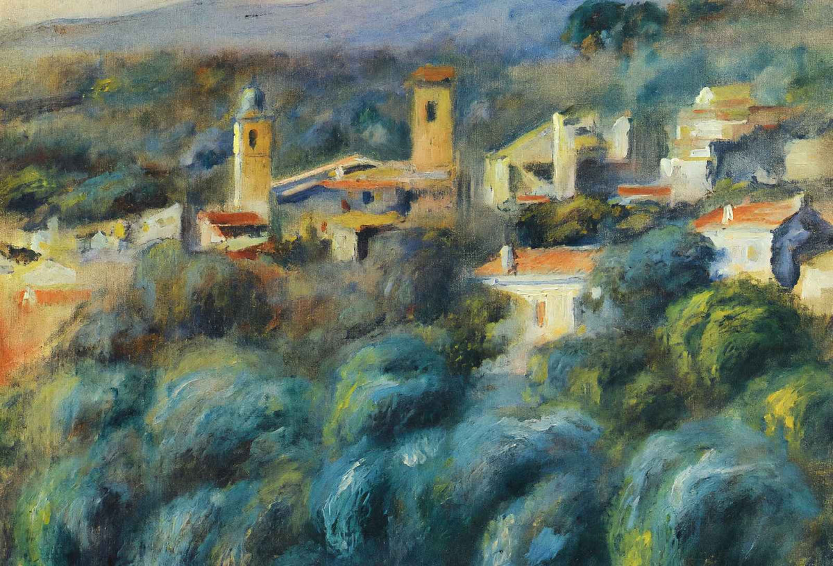 Cros De Cagnes 1905 Painting by Pierre-Auguste Renoir Art Print (6 Sizes)
