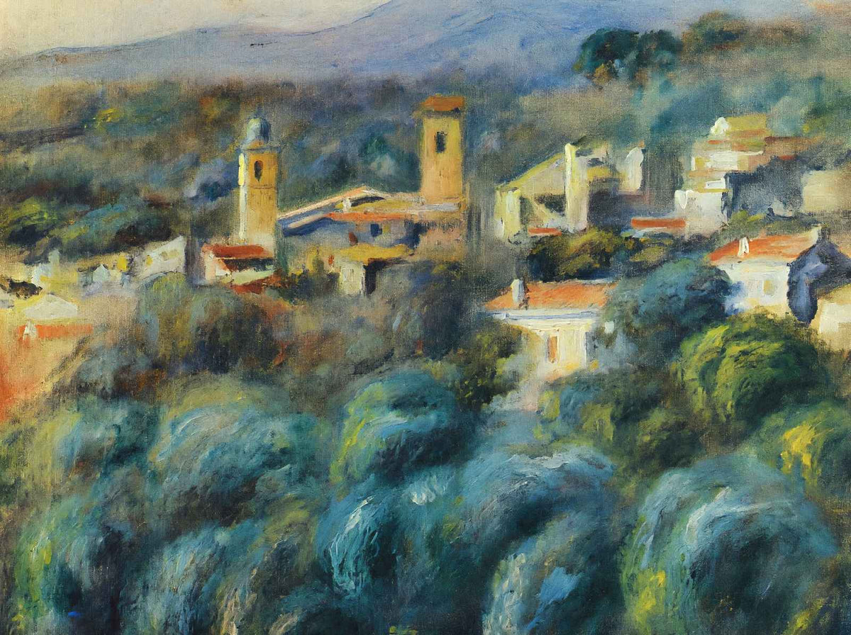Cros De Cagnes 1905 Painting by Pierre-Auguste Renoir Art Print (6 Sizes)