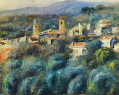 Cros De Cagnes art print by Pierre-Auguste Renoir (1905)