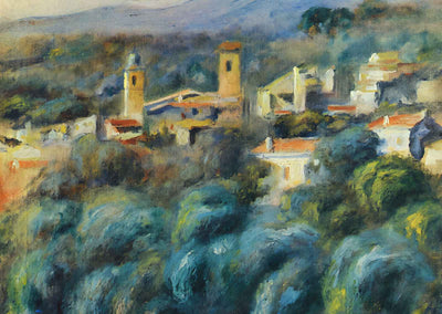 Cros De Cagnes 1905 Painting by Pierre-Auguste Renoir Art Print (6 Sizes)