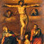 Crucifixion art print by Michelangelo (1540)