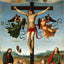 Crucifixion Art Print 1503 Painting by Raphael (6 Sizes) - Restored