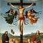 Crucifixion Art Print 1503 Painting by Raphael (6 Sizes) - Restored