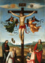 Crucifixion Art Print 1503 Painting by Raphael (6 Sizes) - Restored