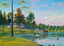 Crystal Lake Palestine Texas in 1908 Art Print (7 Sizes) - Retouched