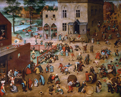 Children's Games by Pieter Bruegel the Elder 8x10" Art Print