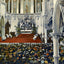 Interior of Sacred Heart Cathedral Dallas in 1908 Art Print (7 Sizes)