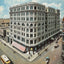 Dallas Wilson Building in 1905 Vintage Print (7 Sizes) - Enhanced