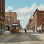Dallas Texas Commerce Street in 1905 Vintage Print (7 Sizes) - Archival Paper