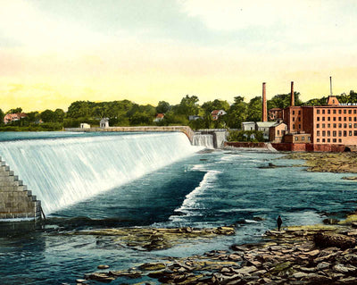 Dam in Connecticut River