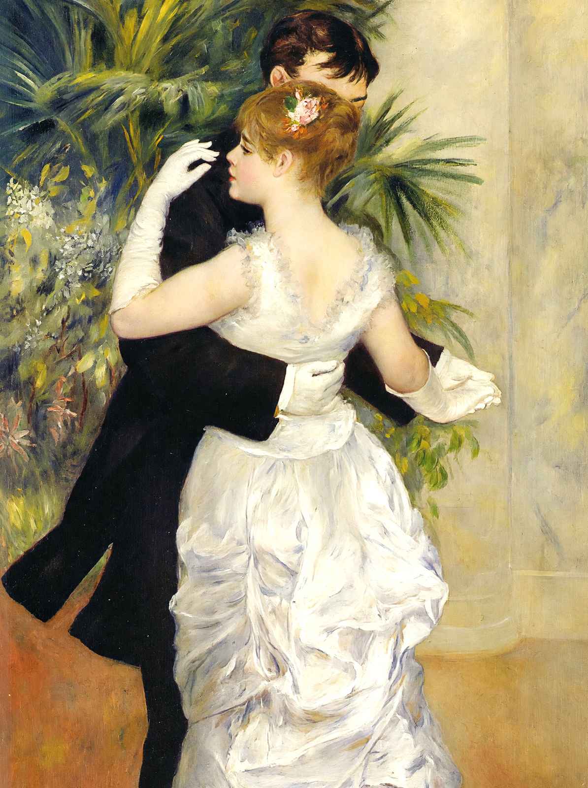 Dance in the City 1883 Painting by Pierre-Auguste Renoir Art Print (6 Sizes)