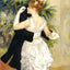Dance in the City art print by Pierre-Auguste Renoir (1883)