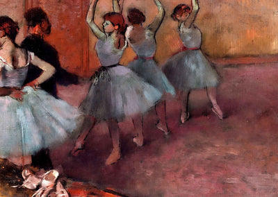 Dancers in Light Blue Art Print 1881 by Degas (6 Sizes) - Acid Free