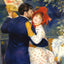 Dance in the Country Art Print 1883 Painting by Pierre-Auguste Renoir (6 Sizes)
