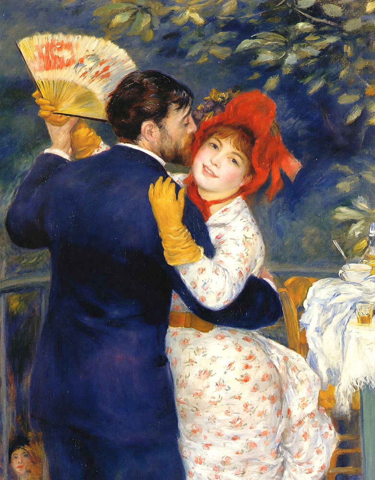 Dance in the Country Art Print 1883 Painting by Pierre-Auguste Renoir (6 Sizes)