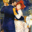 Dance in the Country Art Print 1883 Painting by Pierre-Auguste Renoir (6 Sizes)